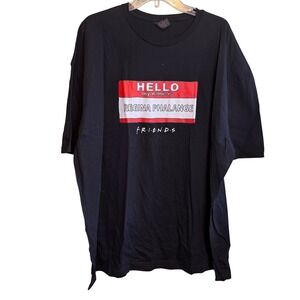 Gildan Hello My Name is Regina Phalange Graphic Name Tag T-Shirt Black Size‎ 3XL